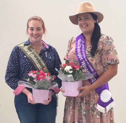 Georgia Rodgers and Caitlyn Hester will represent Beaudesert at the EKKA