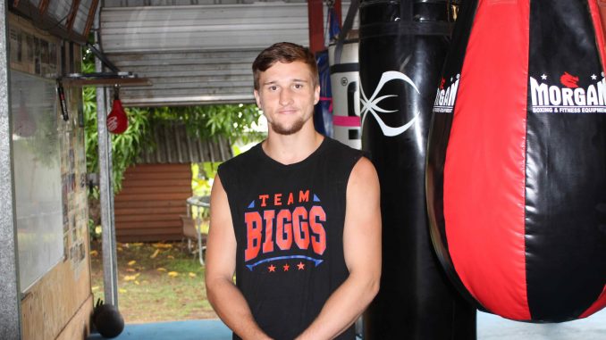 Boxer Dylan Biggs is ready for his next fight.