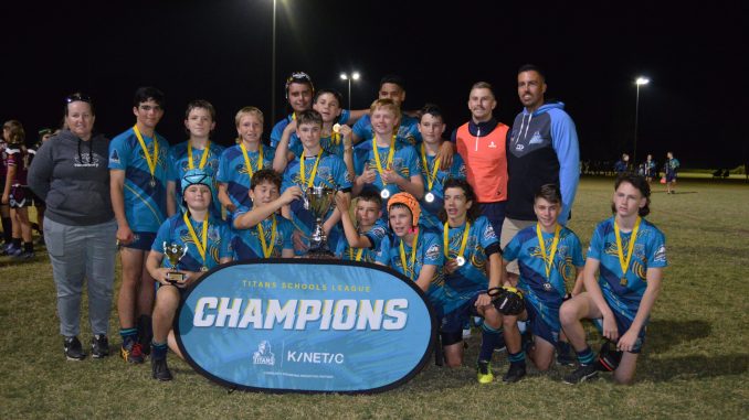 Beaudesert State High School's 7:8 Division Two Grand Final Winners. Image supplied.