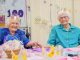 Centenarians Jean Sargeant and Coral Duncan.