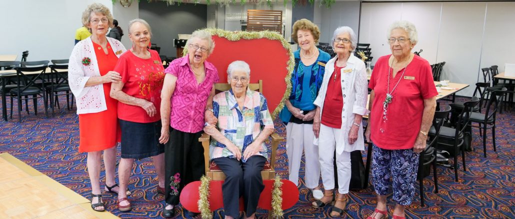 Legacy widows Janice Heit, Sandra Grieve, Anne Nisbet, Royal Mahoney, Vera Walsh, Jan Nisbet and Audrey Bristol.