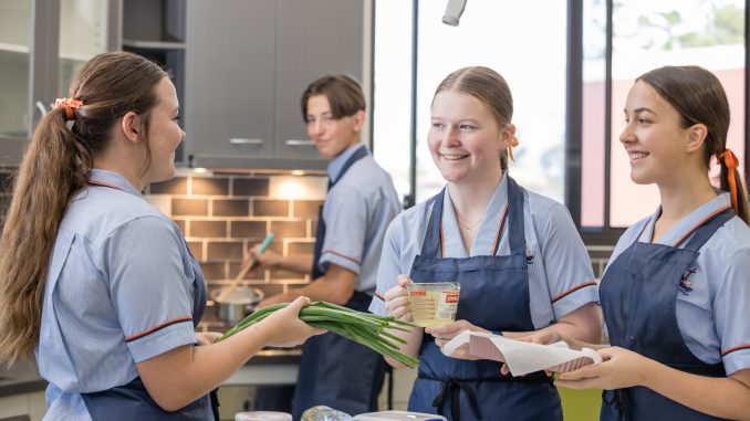 McAuley College offers a range of ATAR and Vocational Pathways for students. Image supplied.