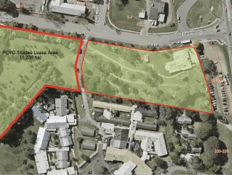 The proposed PCYC location at Dick Westermann Park. Source: Scenic Rim Regional Council.