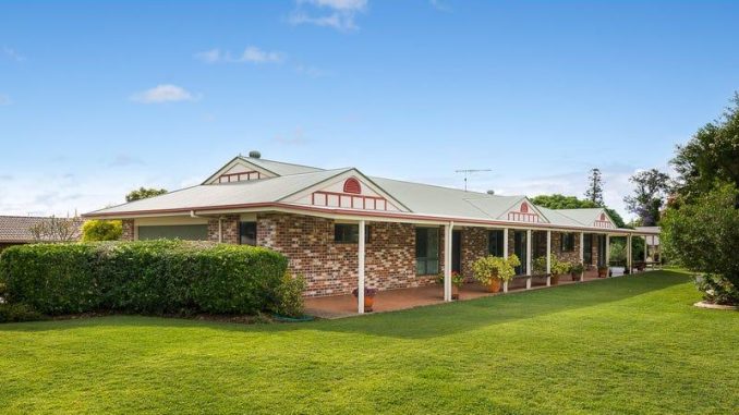 The three bedroom home in Kathleen Crescent, Beaudesert was offered at $550 a week and required a $2200 bond.