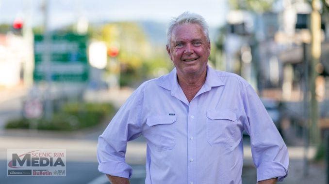 Scenic Rim's Mayor, Tom Sharp