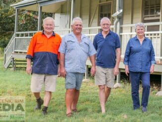 Peter, Mark and Laurie Ward and Mary Rohan.