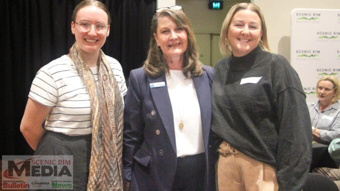 Rachel Young, Bel Brown and Eden Platell.