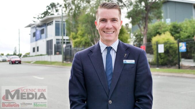 Beaudesert State High School Principal Damien Burke.