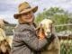 Dallas Davidson and her beloved Awassi sheep