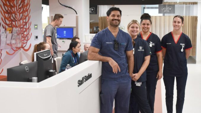 EMERGENCY BOOST: Logan Hospital staff have welcomed the new improved ED facilities.