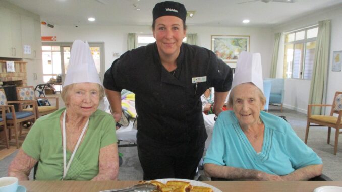 Ronalda Clarke, Billie Auld and Gloria Percy