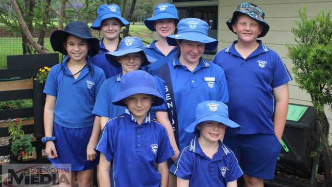 The Gleneagle State School Eco Club Members