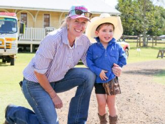 Tracy Craven of Innisplain with her grandson Bo Bush