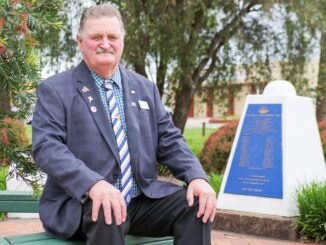 Beaudesert RSL Sub Branch Senior Vice President John Leatherbarrow